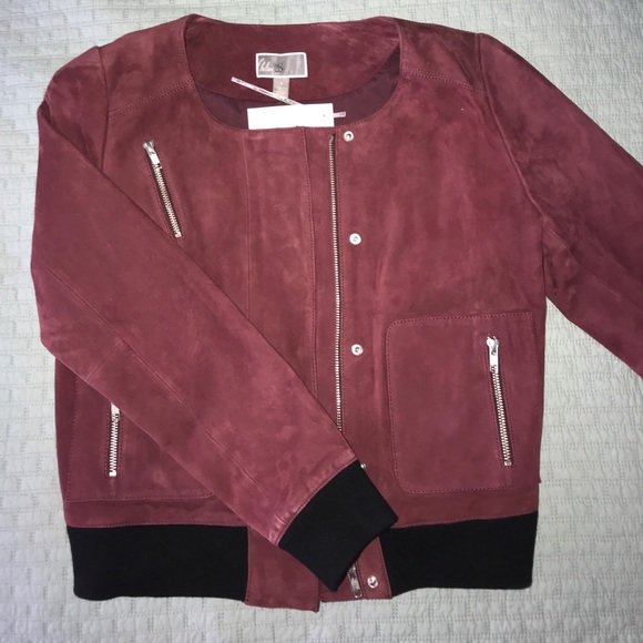 NEW Chelsea28 suede leather jacket small - Picture 4 of 5